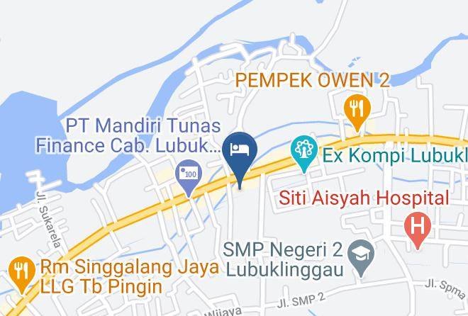 Kota Lubuk Linggau - Hakmaz Taba Syariah Lubuk Linggau Hotel Maps