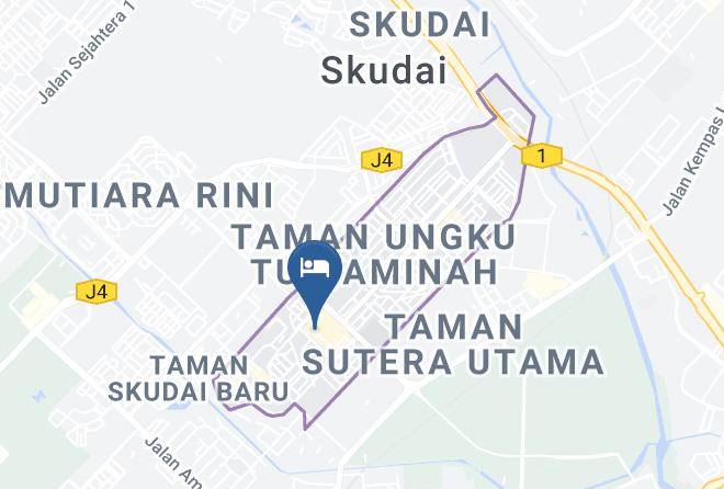 Johor Bahru - Hako Hotel Maps