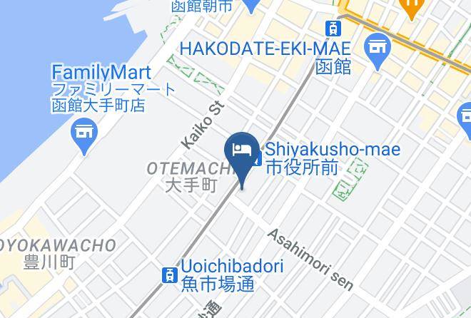 Hakodate City - Hakodate Bay Maps