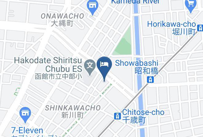 Hakodate Park Hotel Map