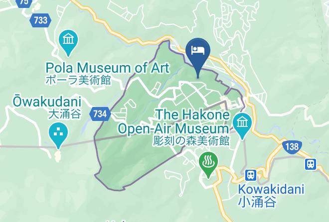 Hakone Townashigarashimo District - Hakone Gora Onsen Yumenoyu Maps