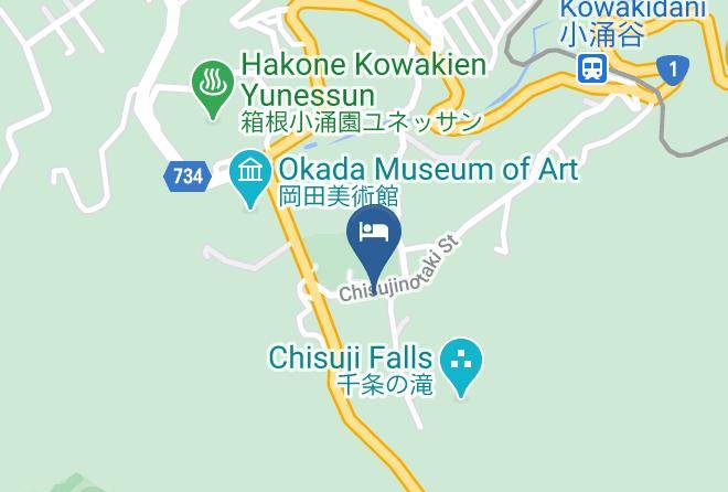 Hakone Townashigarashimo District - Hakone Kowakien Miyamafurin Maps