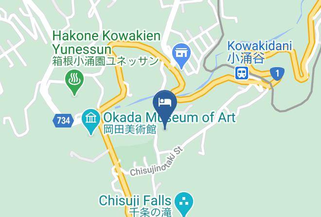 Hakone Townashigarashimo District - Hakone Kowakudani Onsen Mizunoto Maps