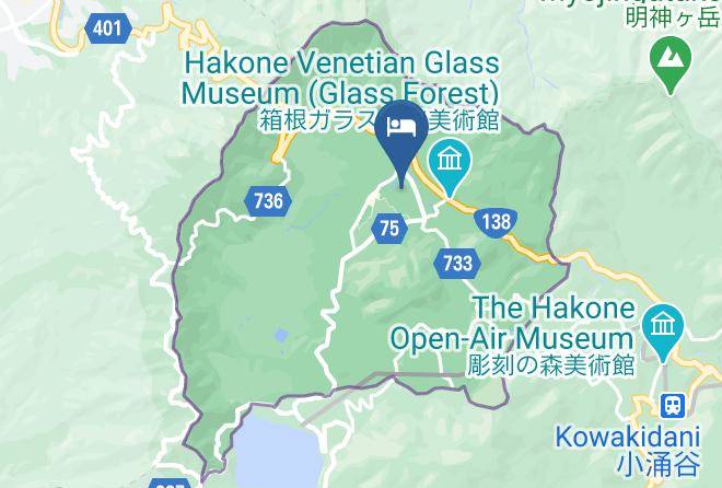 Hakone Townashigarashimo District - Hakone Kuori Tei Maps