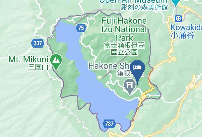 Hakone Townashigarashimo District - Hakone Kuranju Maps