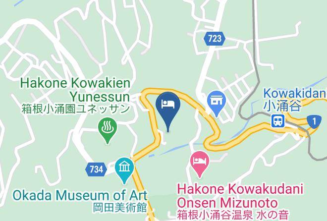 Hakone Townashigarashimo District - Hakone Suishoen Maps