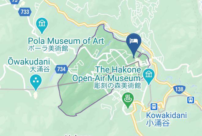Hakone Townashigarashimo District - Hakone Tent Bar Maps