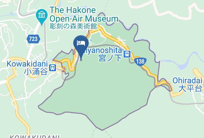 Hakone Tokinoshizuku Map
