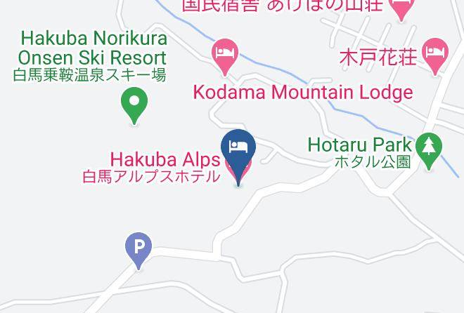 Otari Vil Kitaazumi District - Hakuba Alps Hotel Maps