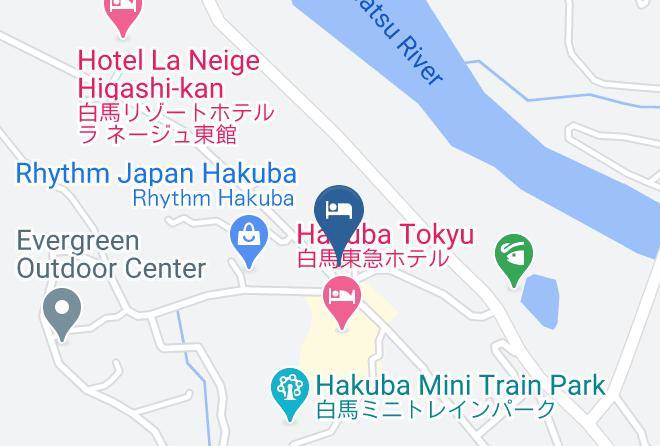 Hakuba Vil Kitaazumi District - Hakuba Canadian Lodge Maps