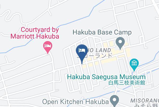 Hakuba Vil Kitaazumi District - Hakuba Echo Hotel Maps