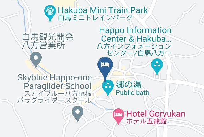 Hakuba Vil Kitaazumi District - Hakuba Gateway Hotel Maps