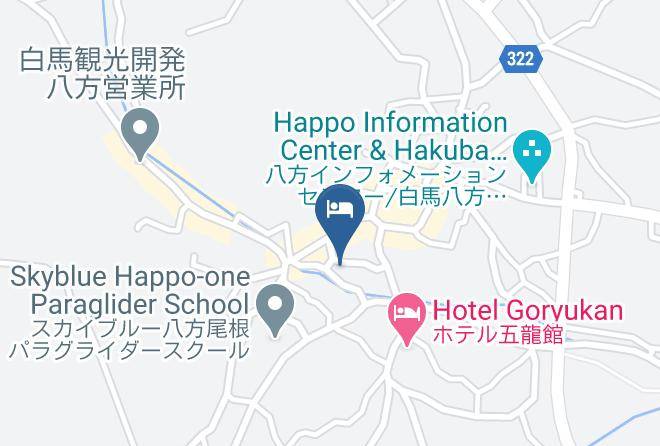Hakuba Glad Inn Ebisuya Map