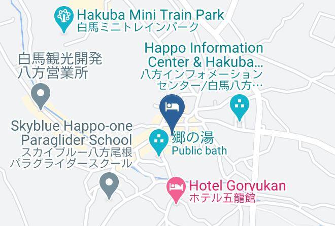 Hakuba Vil Kitaazumi District - Hakuba Hotel Group Maps