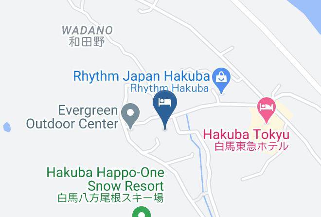 Hakuba Vil Kitaazumi District - Hakuba Landmark Happo Lodge Maps