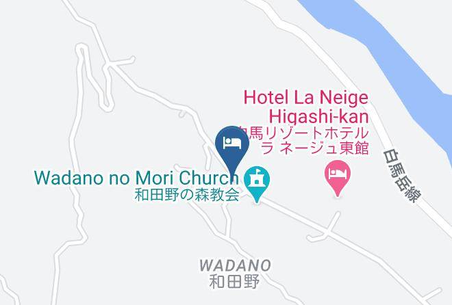 Hakuba Vil Kitaazumi District - Hakuba Powder Mountain Maps
