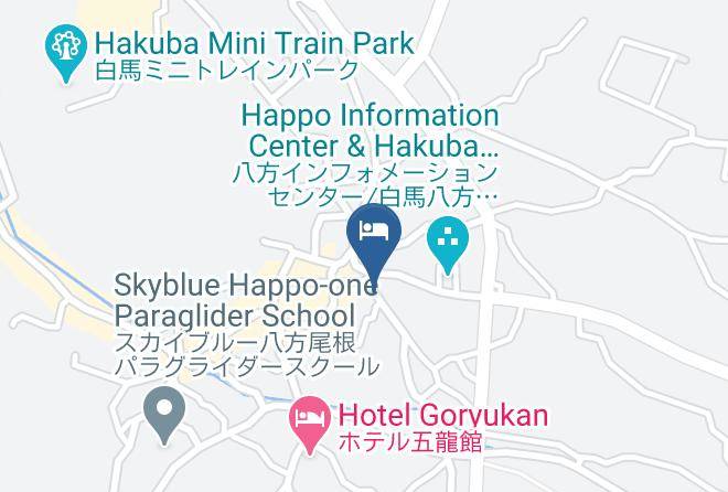 Hakuba Vil Kitaazumi District - Hakuba Ski Kan Maps
