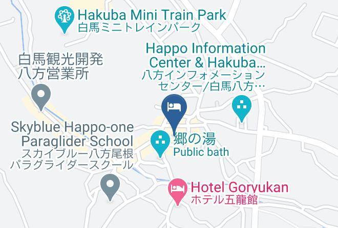 Hakuba Vil Kitaazumi District - Hakuba Springs Hotel Maps