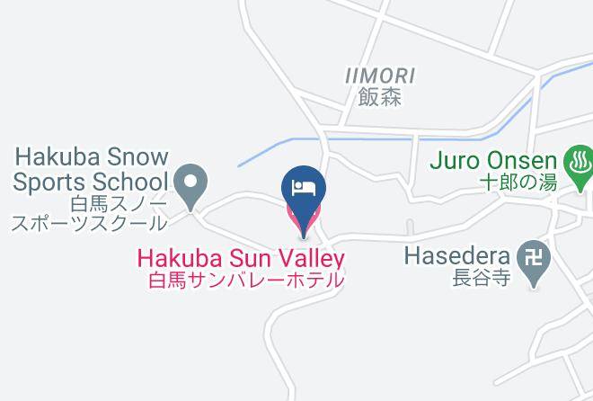Hakuba Vil Kitaazumi District - Hakuba Sun Valley Hotel Maps