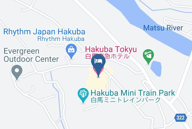 Hakuba Vil Kitaazumi District - Hakuba Tokyu Hotel Maps