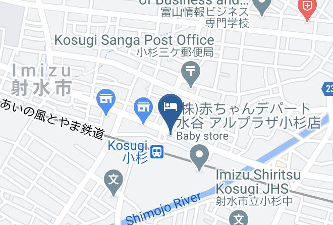 Imizu City - Hakuba Valley Kashimayari Ski Resort Maps