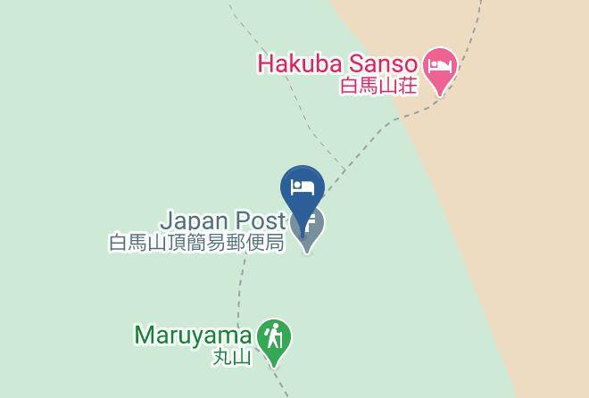 Hakuba Vil Kitaazumi District - Hakubadake Chojoshukusha Maps