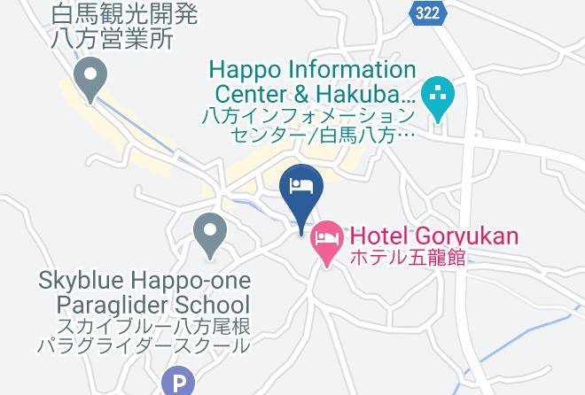 Hakubaholiday Map