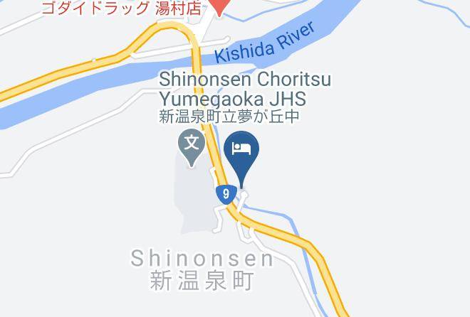 Shin Onsen Townmikata District - Hakuntei Maps