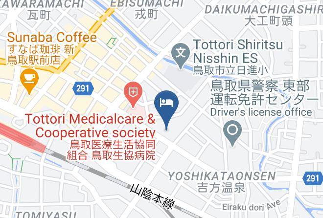 Tottori City - Hakuto Kaikan Maps