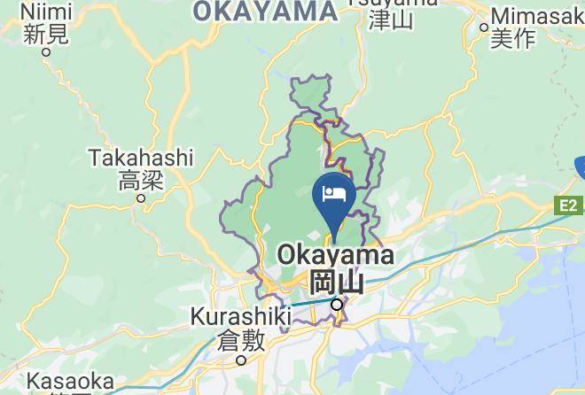 Okayama City Kita Ward - Hakuunkaku Maps
