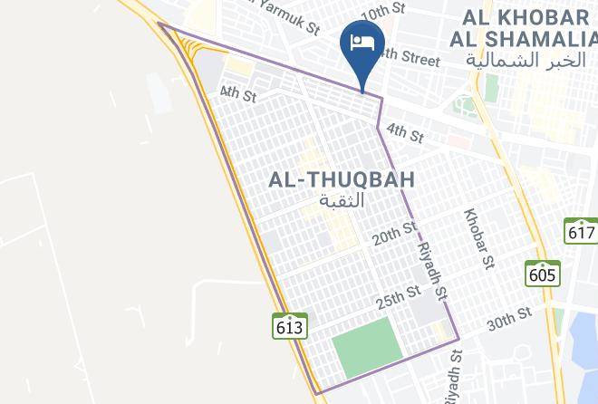 Al Khobar - Hala Hotel Alkhobar International Maps