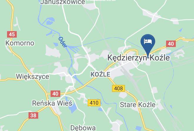 Kedzierzynsko Kozielski - Hala I Korty Tenisowe Maps