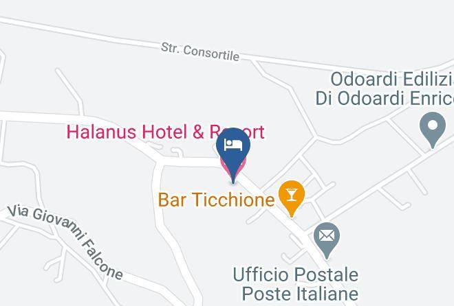 Pescara - Halanus Hotel & Resort Maps