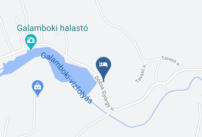 Galambok - Halaszcsarda Galambok Maps
