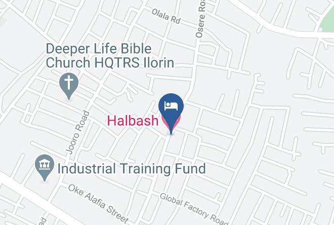 Ilorin - Halbash Hotel Maps