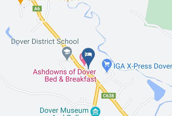 Huon Valley - Halcyon At Dover Maps