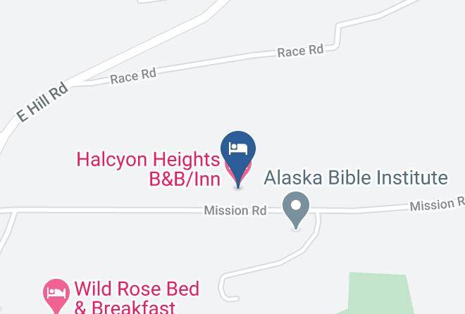 Kenai Peninsula Borough - Halcyon Heights B&b Inn Maps