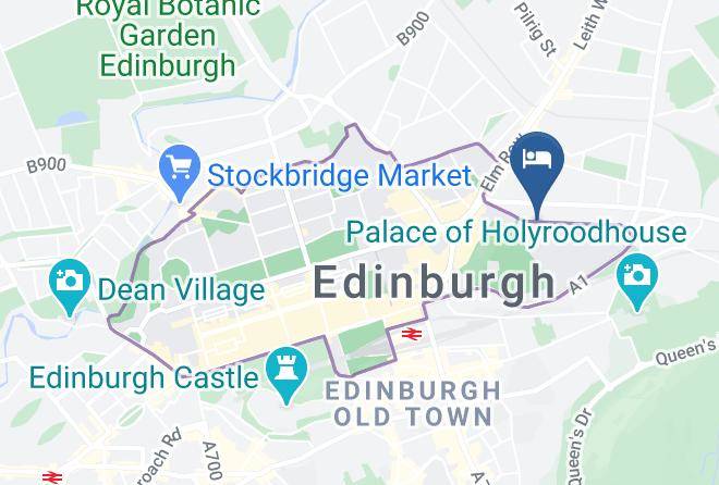 Edinburgh City - Halcyon Hotel Maps