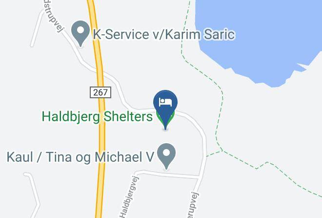 Helsinge - Haldbjerg Shelters Maps