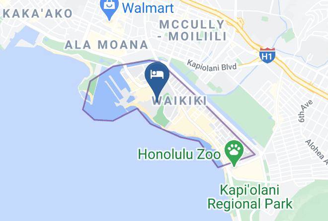 Honolulu - Hale Koa Hotel Maps