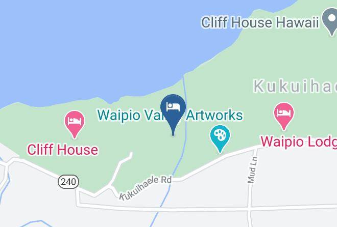 Hawaii - Hale Kukui Orchard And Resort Maps