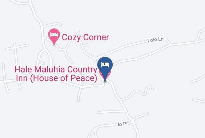 Hawaii - Hale Maluhia Country Inn Maps