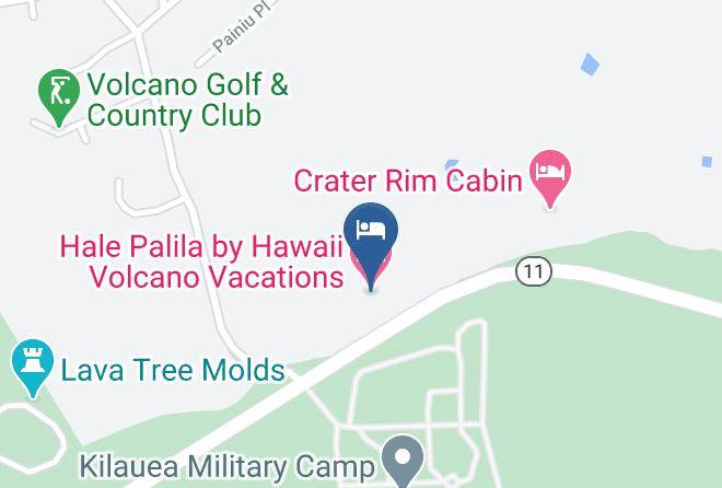 Hawaii - Hale Palila By Hawaii Volcano Vacations Maps