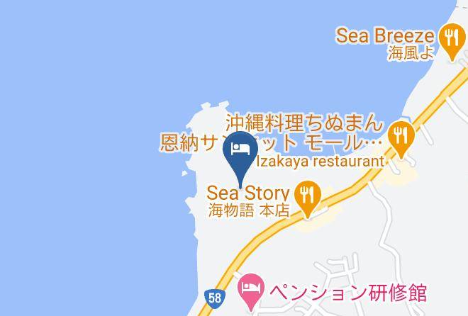 Onna Vil Kunigami District - Halekulani Okinawa Maps
