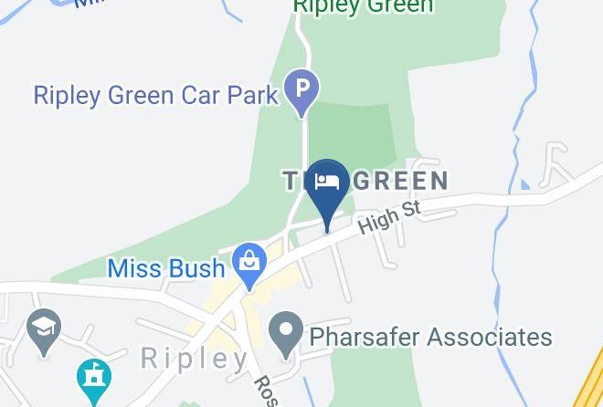 Surrey - Half Moon Inn Accommodation In Woking Maps