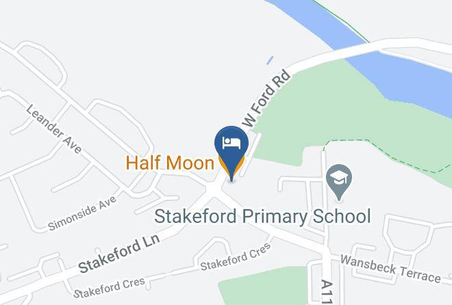 Northumberland - Half Moon Maps