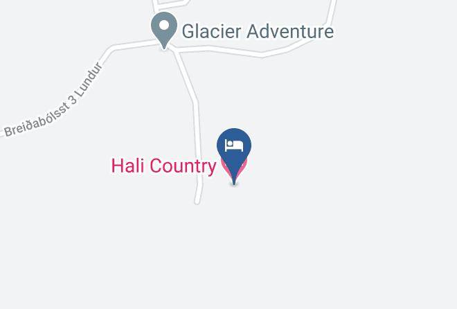 Sveitarfelagi Hornafjorur - Hali Country Hotel Maps