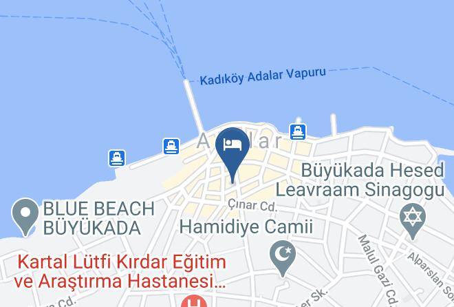 Adalar - Halikarnas Butik Hotel Maps