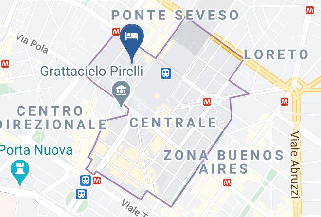 Milan - Halldis Accommodation Milan Maps
