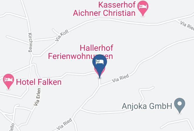 Bolzano - Hallerhof Ferienwohnungen Maps